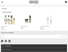 Tablet Screenshot of haircologyonline.com